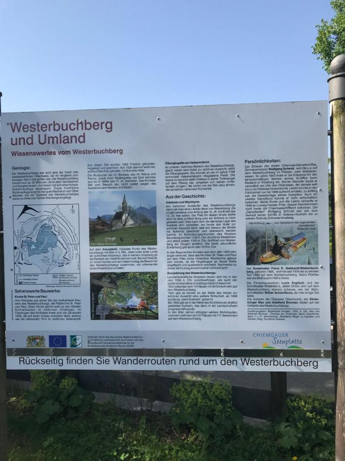 Ferienhaus Westerbuchberg Übersee Esterno foto